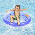 Adultos azul com malha inflável de backrest piscina flutuando